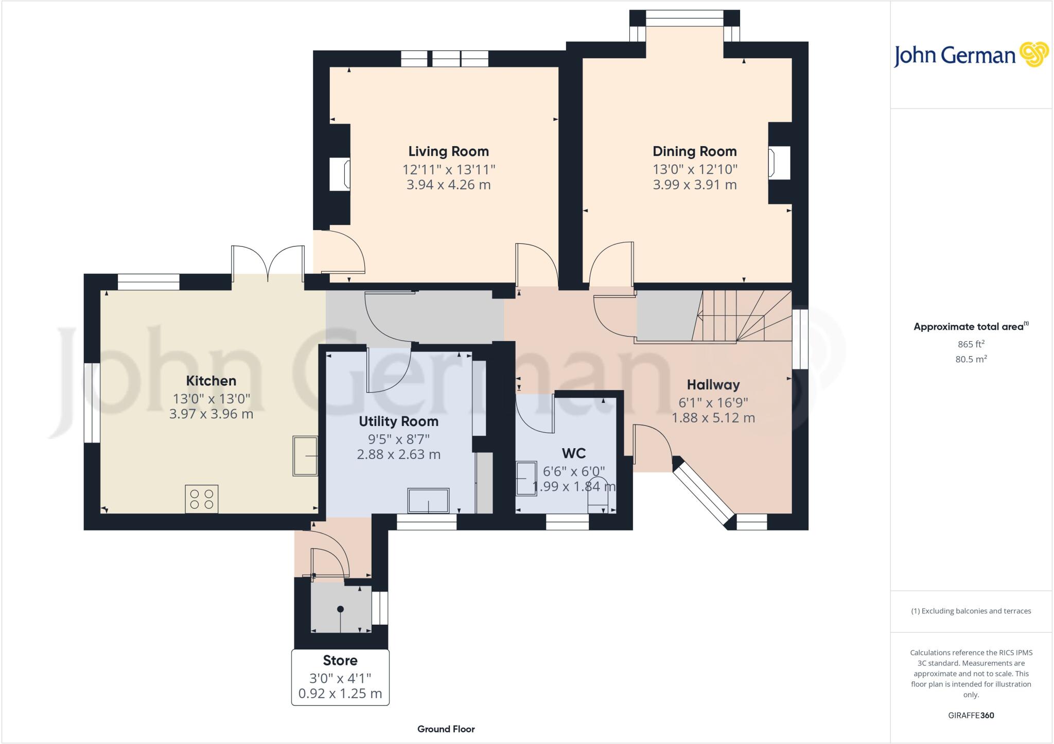 Lawn Bank House, Wychnor, Burton-on-Trent floorplan
