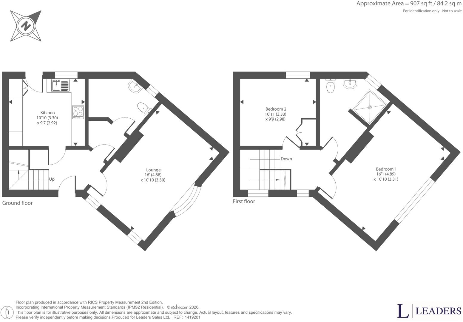 Exeter Place, Blacon, Chester floorplan