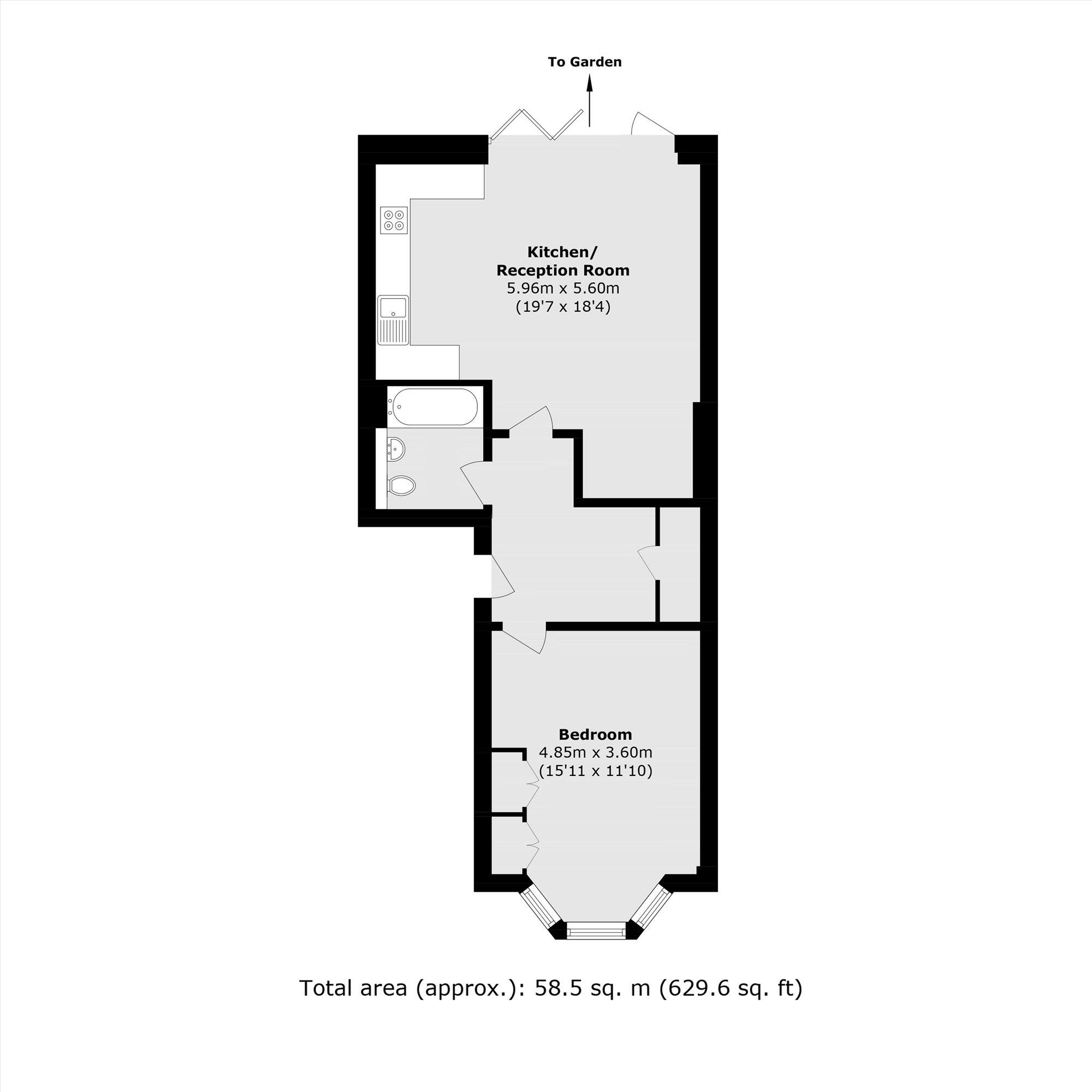Eaton Rise, Ealing floorplan