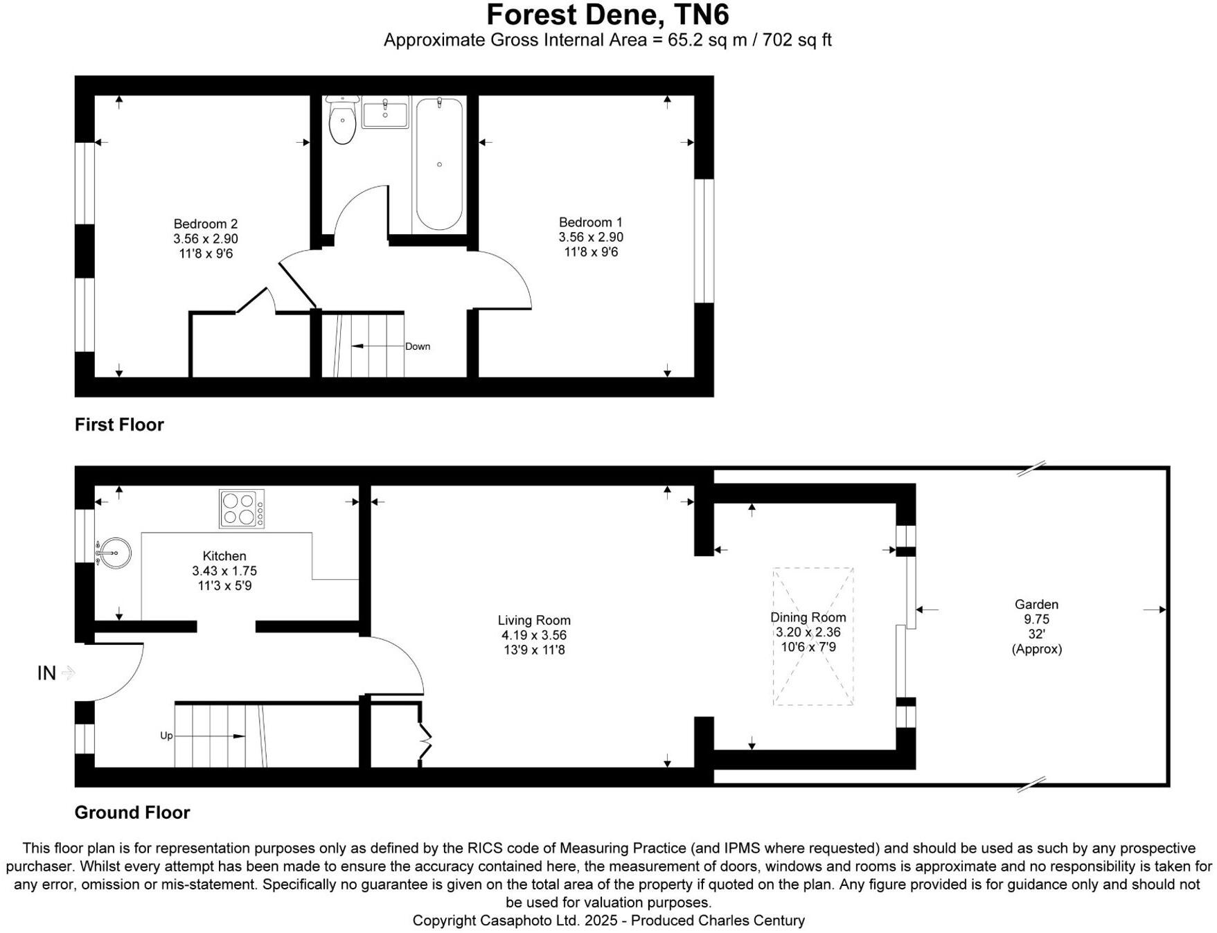 Forest Dene, Crowborough, TN6 floorplan