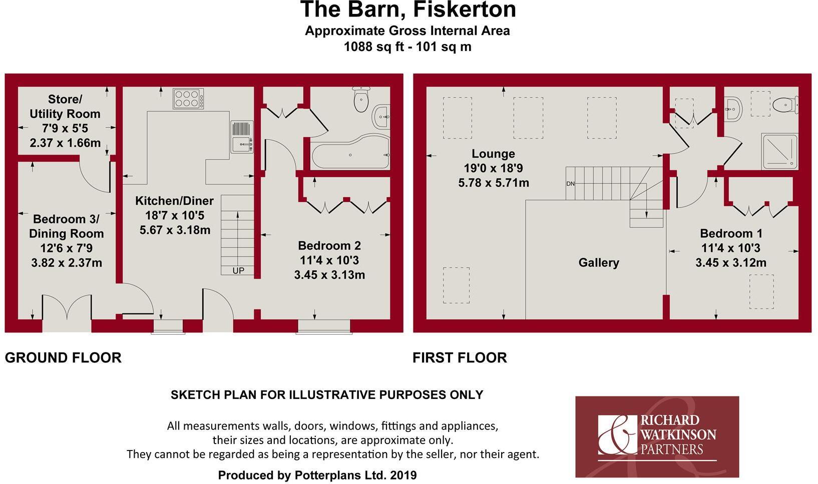 Main Street, Fiskerton, Southwell floorplan