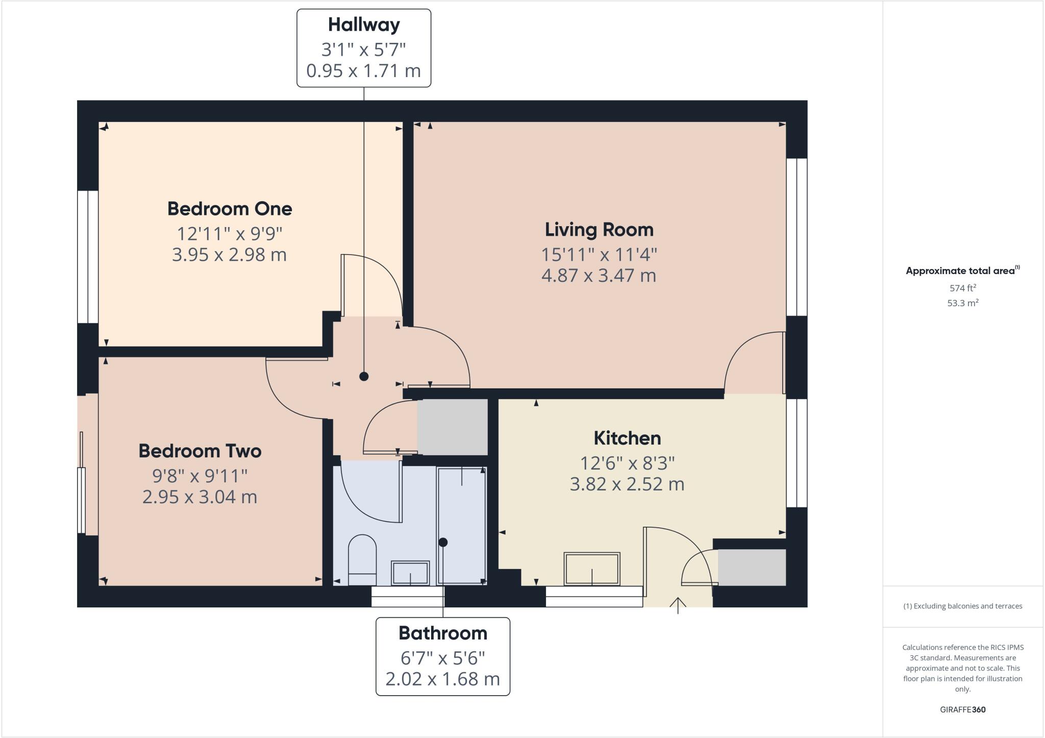 Westmorland Close, Packmoor, Stoke-on-Trent floorplan