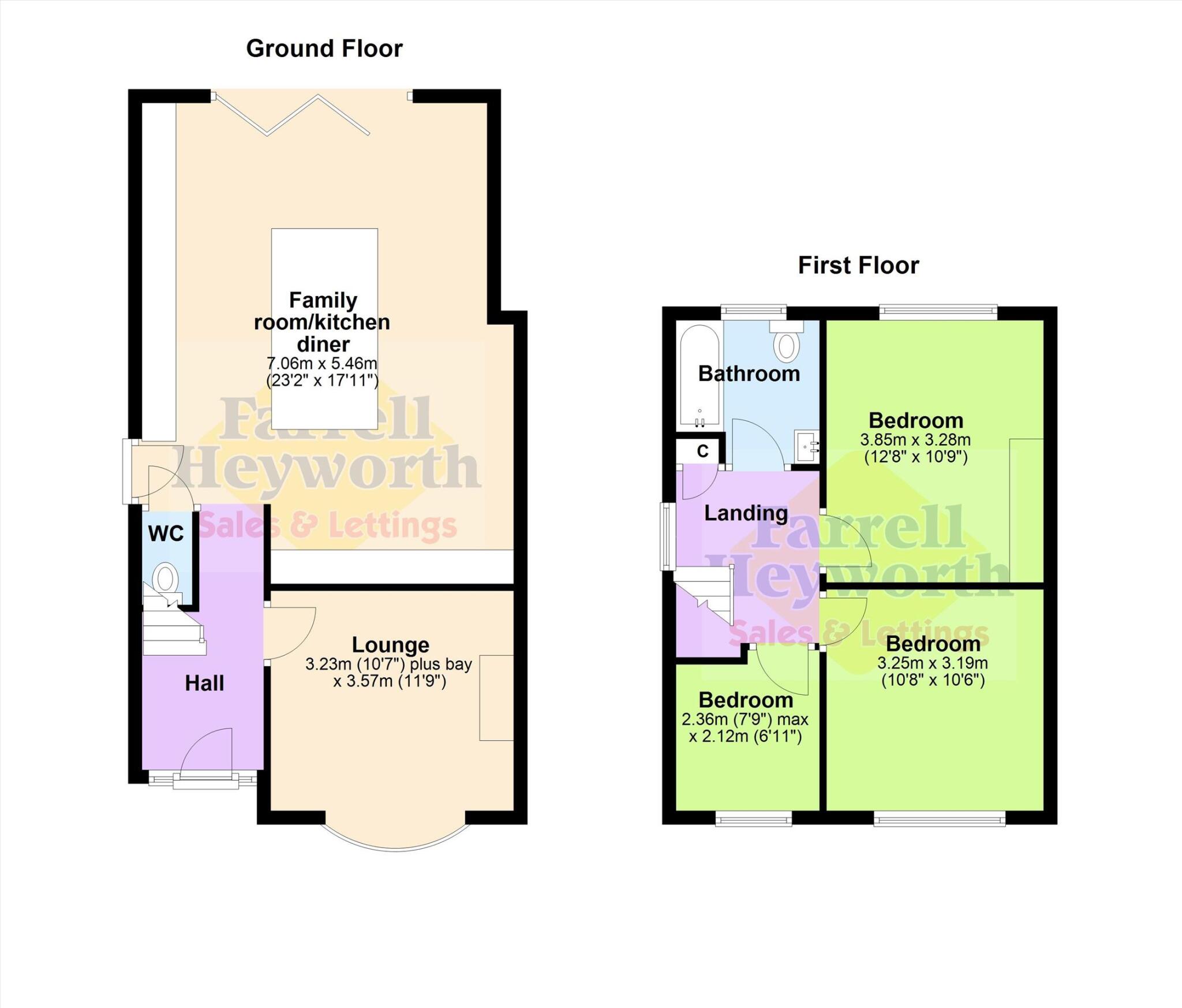 Sulby Drive, Lancaster floorplan