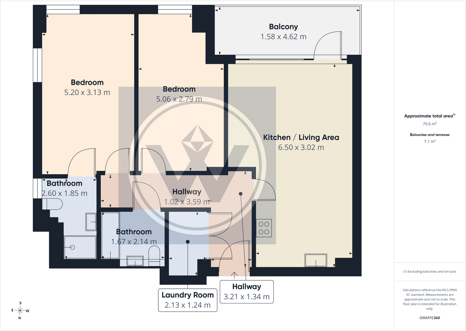 21 Chailey Place, Hayes, UB3 3FL floorplan
