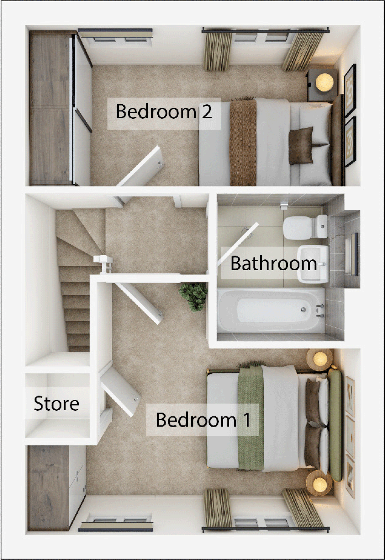Epsom Avenue, 
Towcester, 
Northamptonshire,
NN12 7LD floorplan