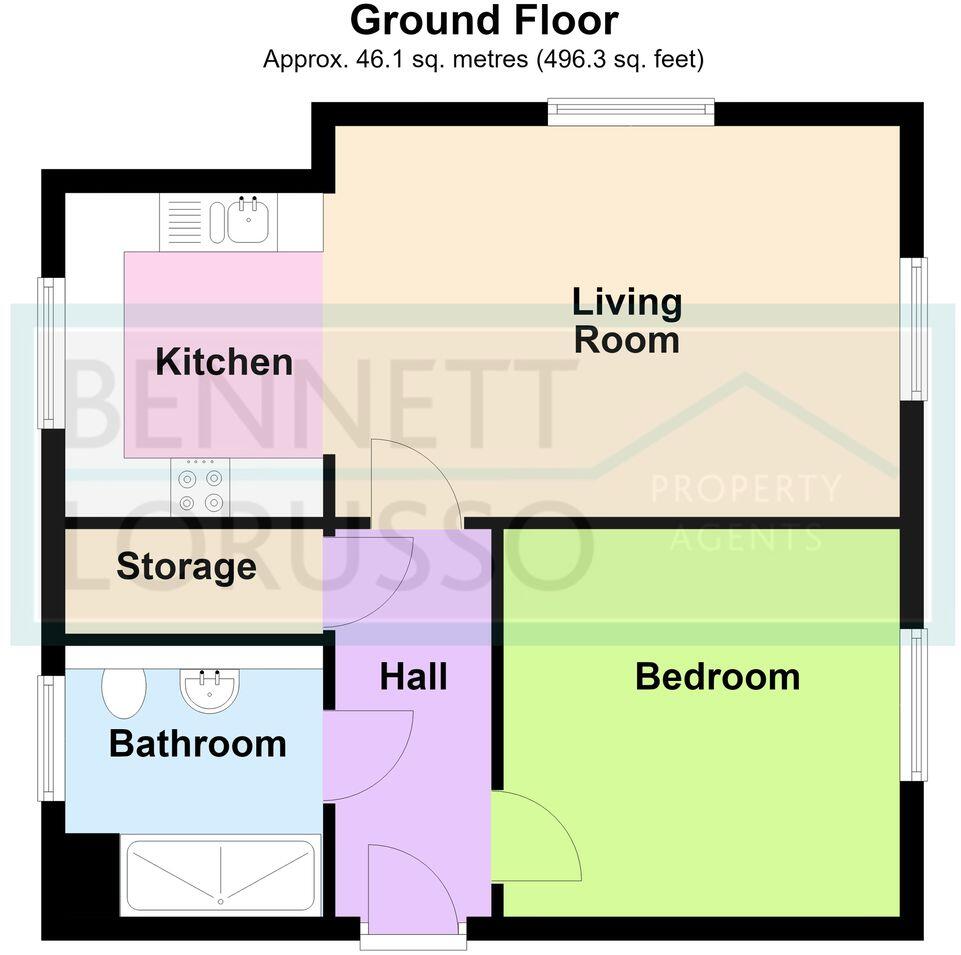 Cemetery Road, St Neots, PE19 floorplan
