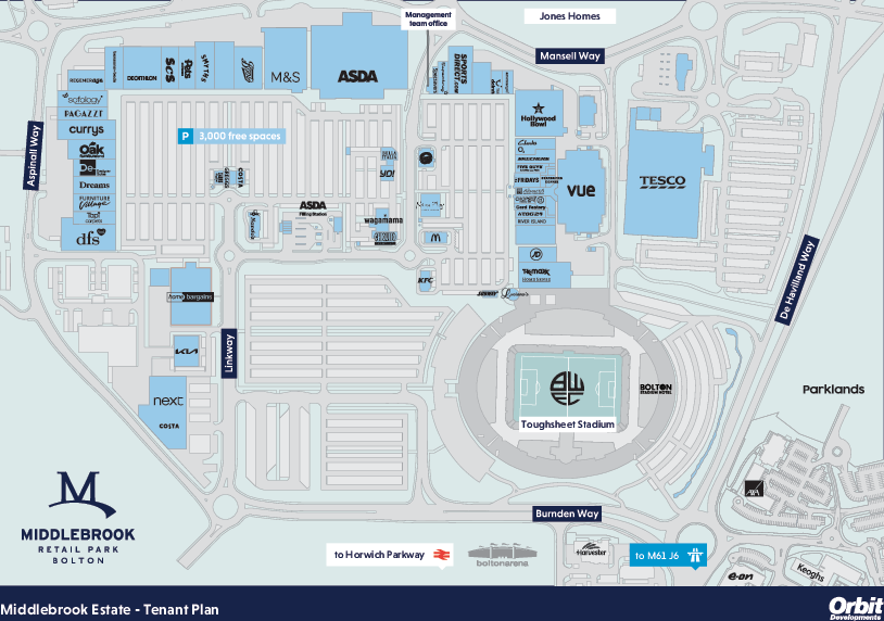 Middlebrook Tenant Plan