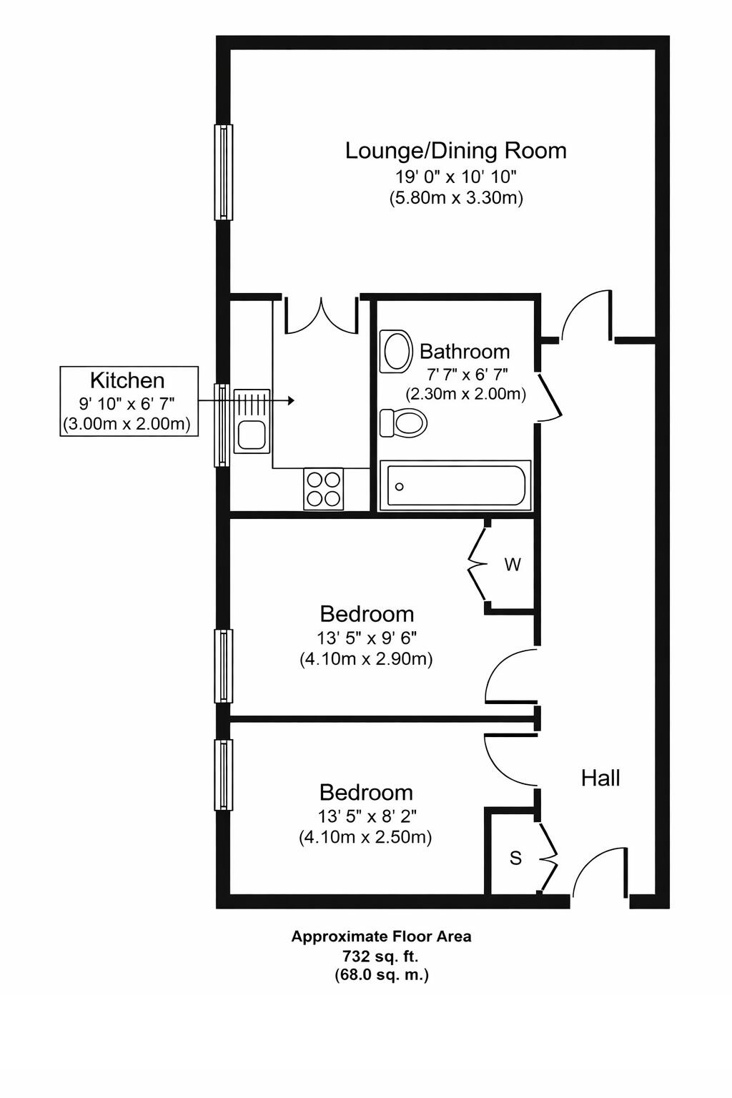 Cornwallis Road, London, SE18 floorplan