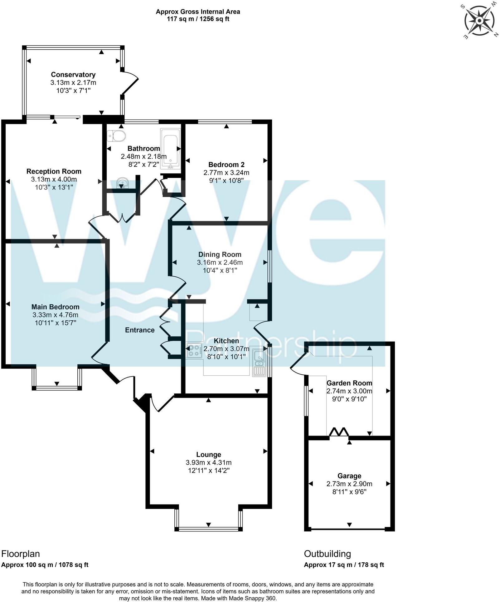 Inkerman Drive, Hazlemere, HP15 floorplan