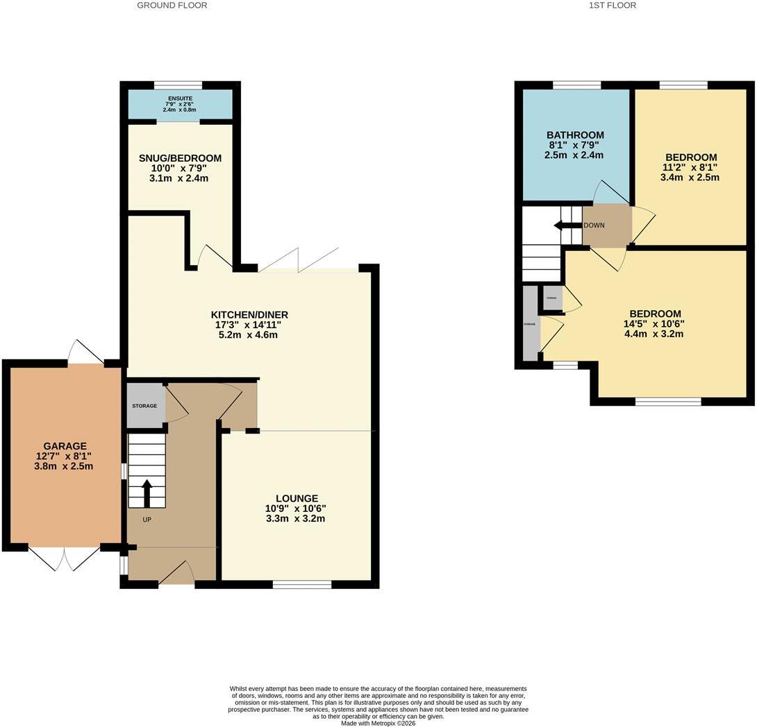 NN6, Northampton Road, Welford floorplan