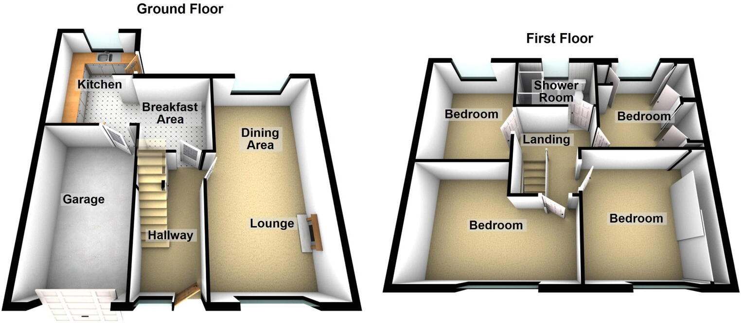 33 Cemetery Road, Royton, Oldham, OL2 5SW floorplan