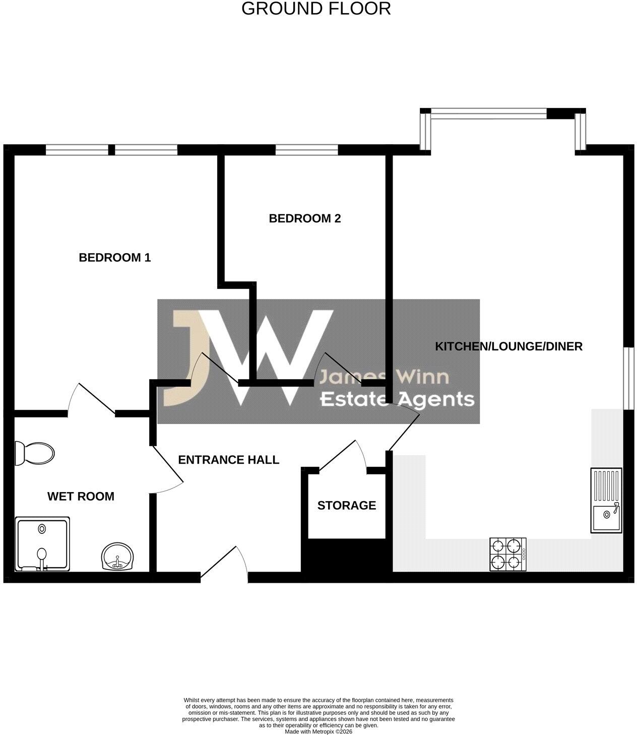 Orchid House, Acacia Drive, Thirsk, North Yorkshire, YO7 floorplan