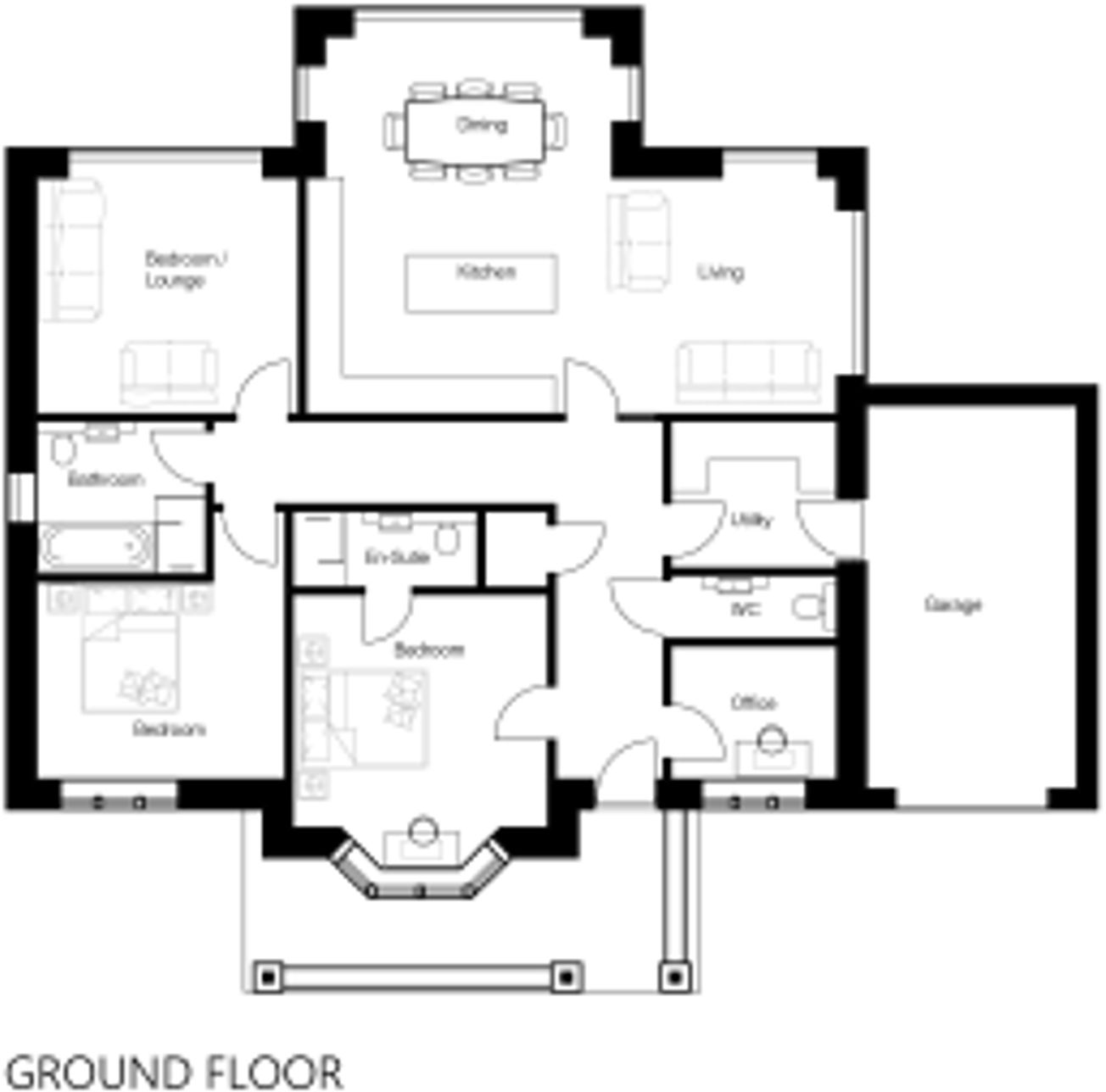 Harecroft Hall, Bowbridge, CA20 floorplan
