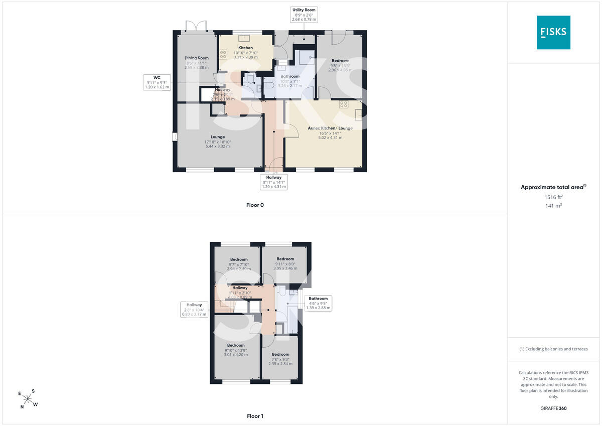 Link Road, Canvey Island, SS8 floorplan