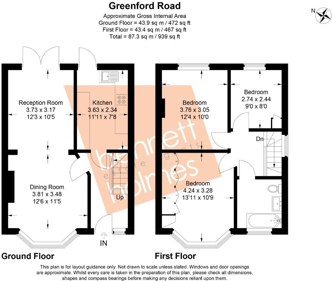 Greenford Road, Greenford floorplan