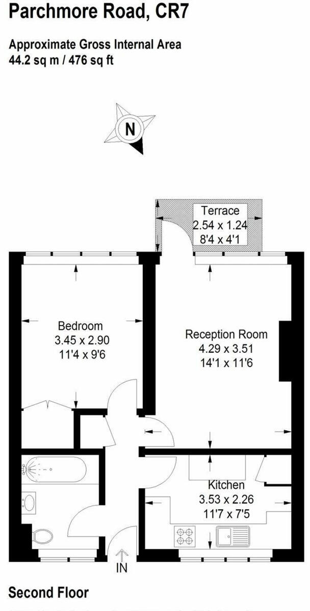 Parchmore Road, Thornton Heath floorplan
