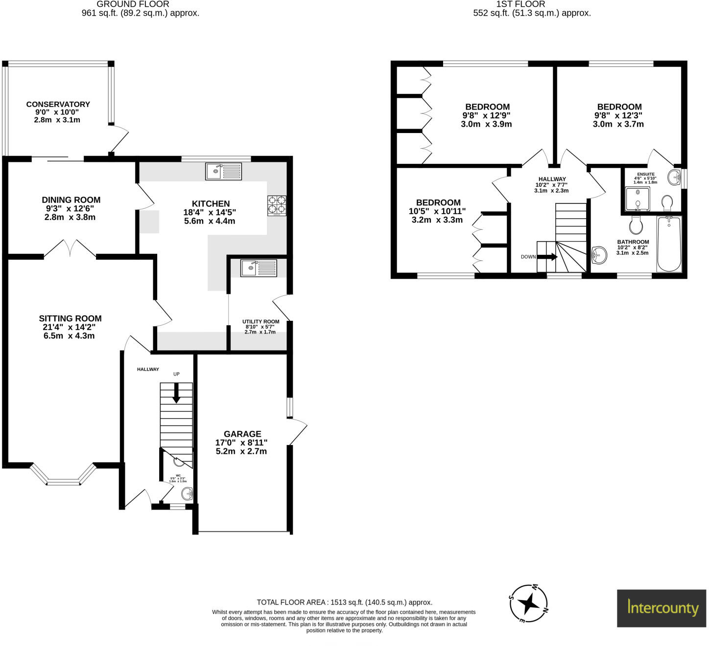 Greygoose Park, Harlow, Essex, CM19 floorplan