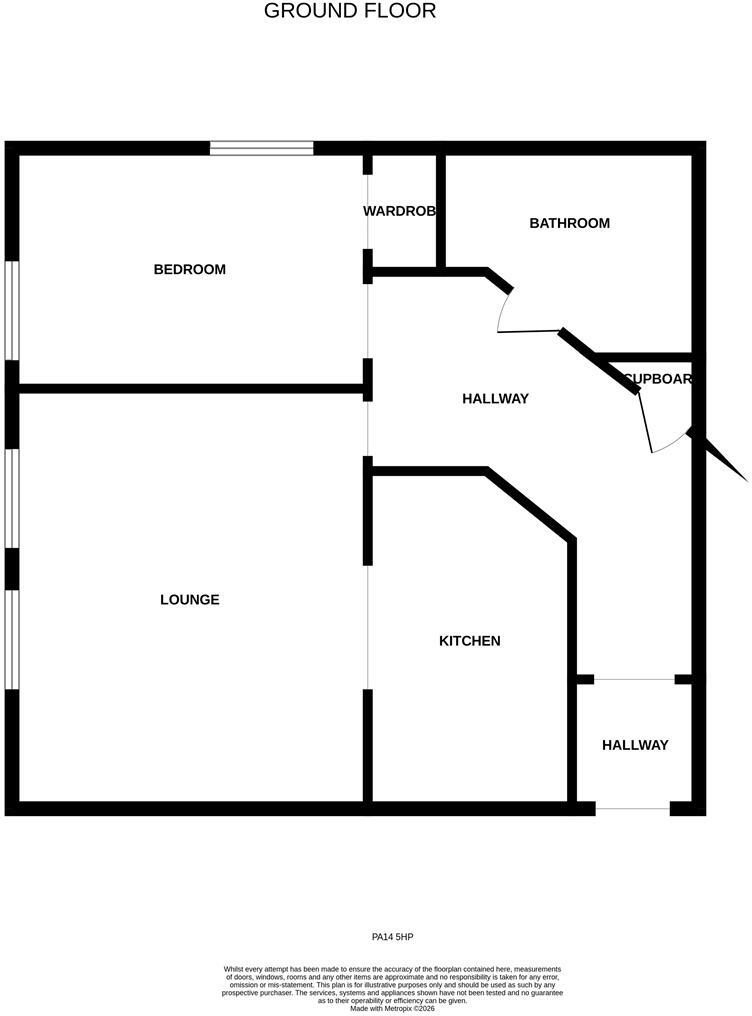 Jean Street, Port Glasgow floorplan
