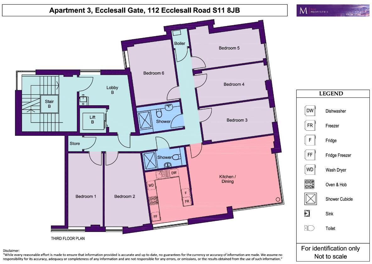 Apt 3 Ecclesall Gate floorplan