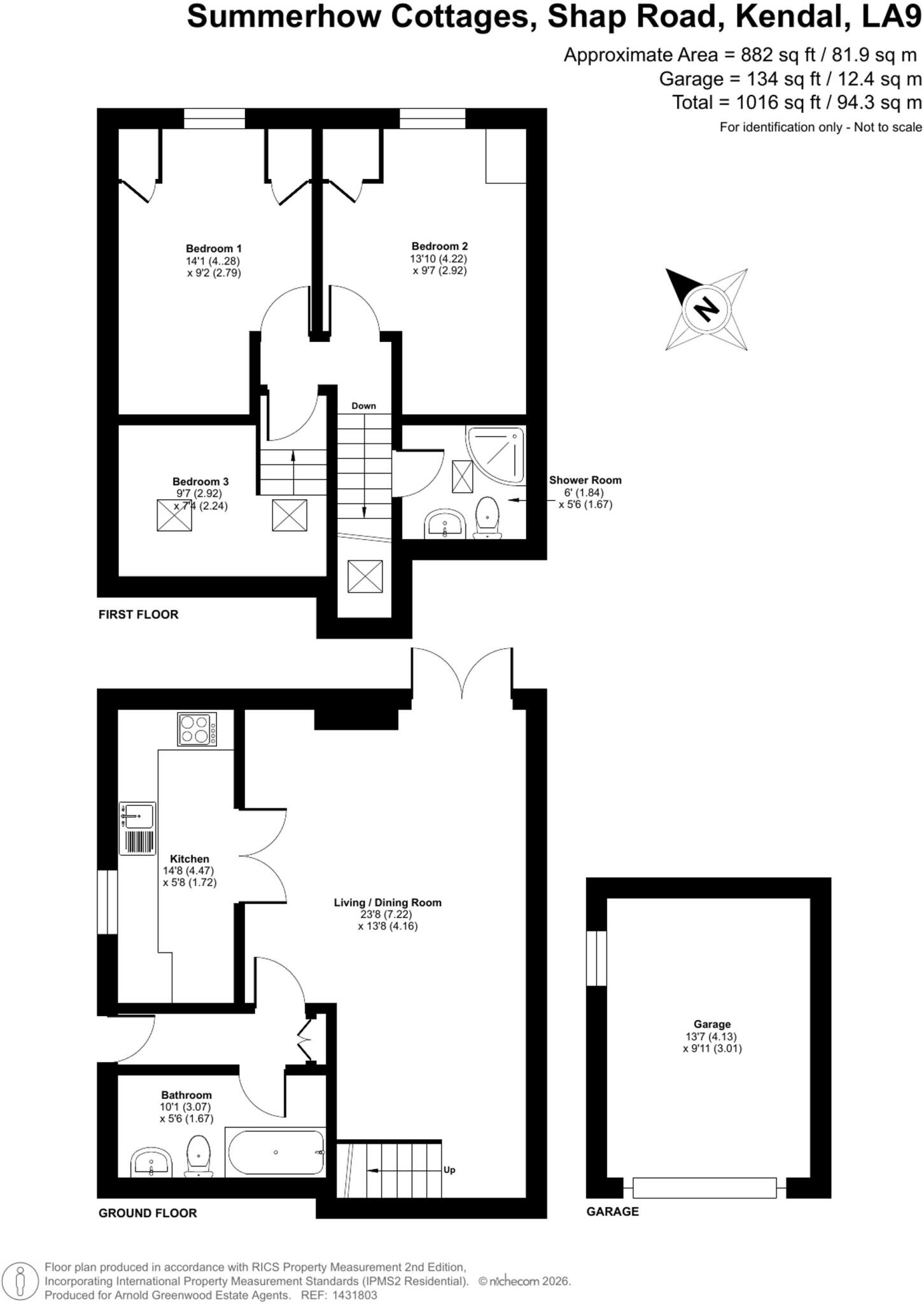 Shap Road, Kendal, LA9 floorplan