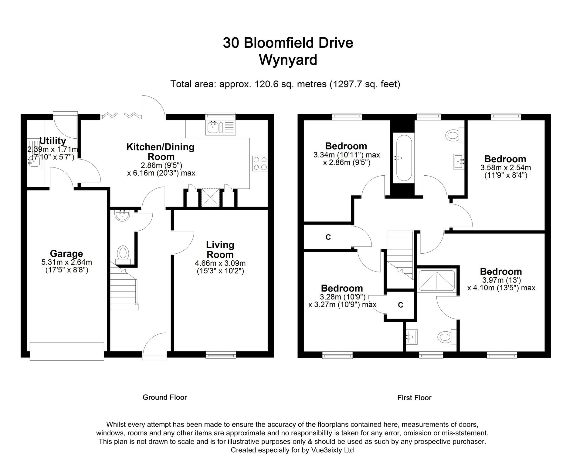 Bloomfield Drive, Wynyard, Billingham floorplan