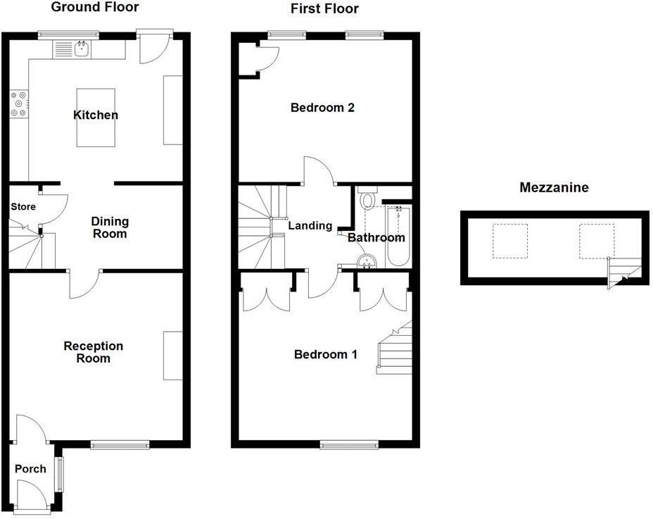 Wesley Street, Sabden floorplan