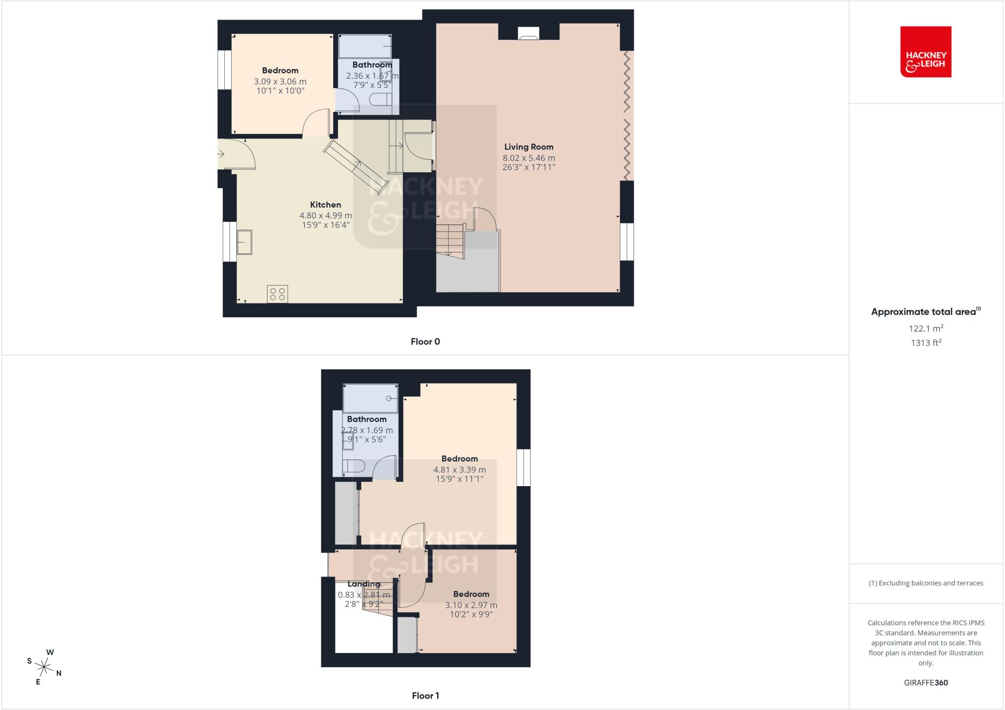 4 Low Chambers, Brigsteer, LA8 8DP floorplan