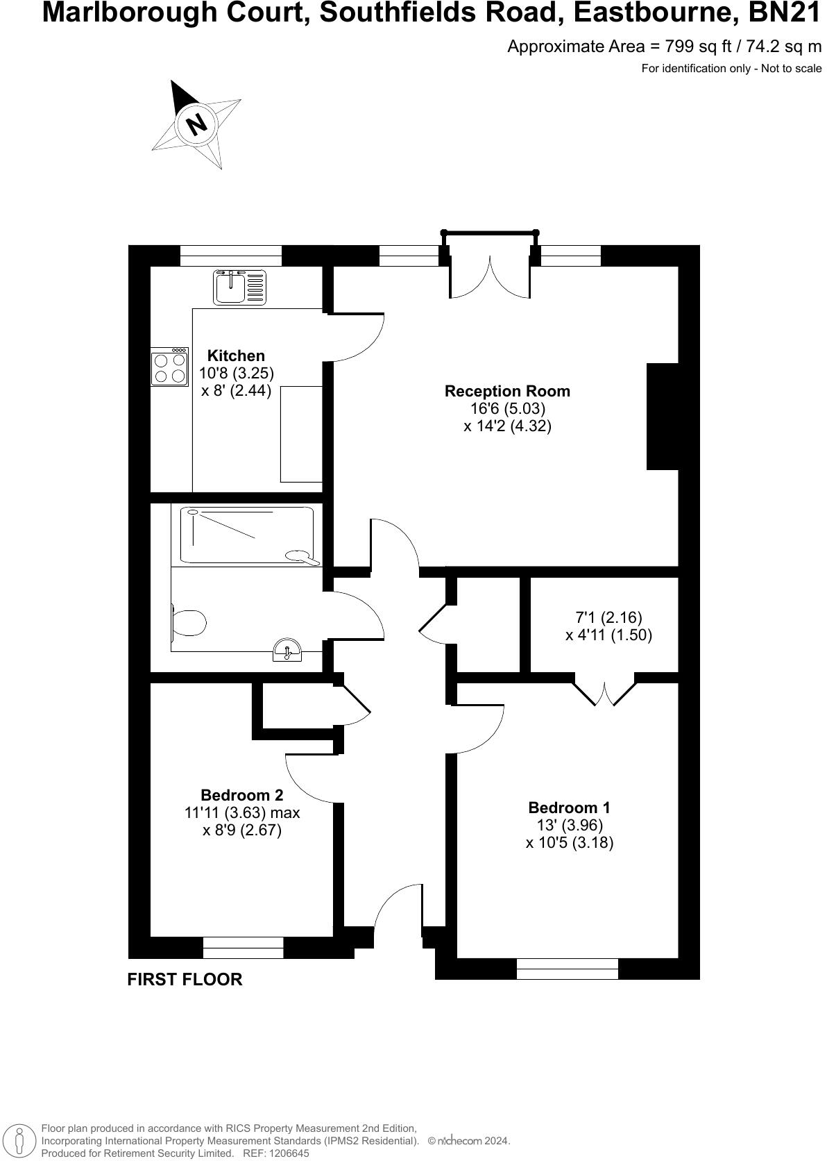 Southfields Road, Eastbourne, BN21 floorplan