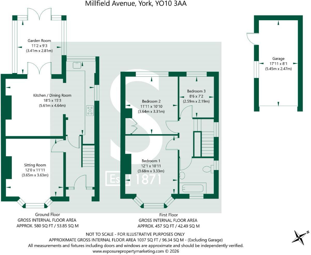 Millfield Avenue, York floorplan