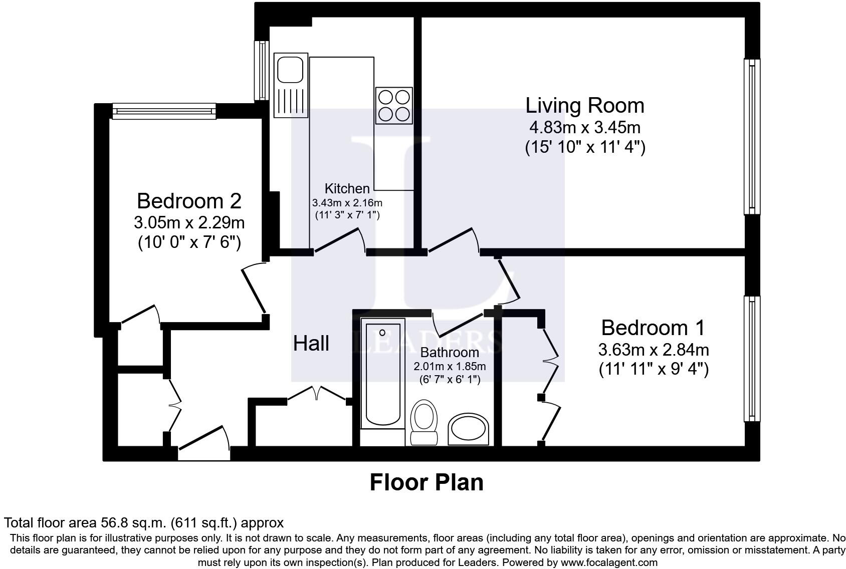 The Park, Sidcup, DA14 floorplan