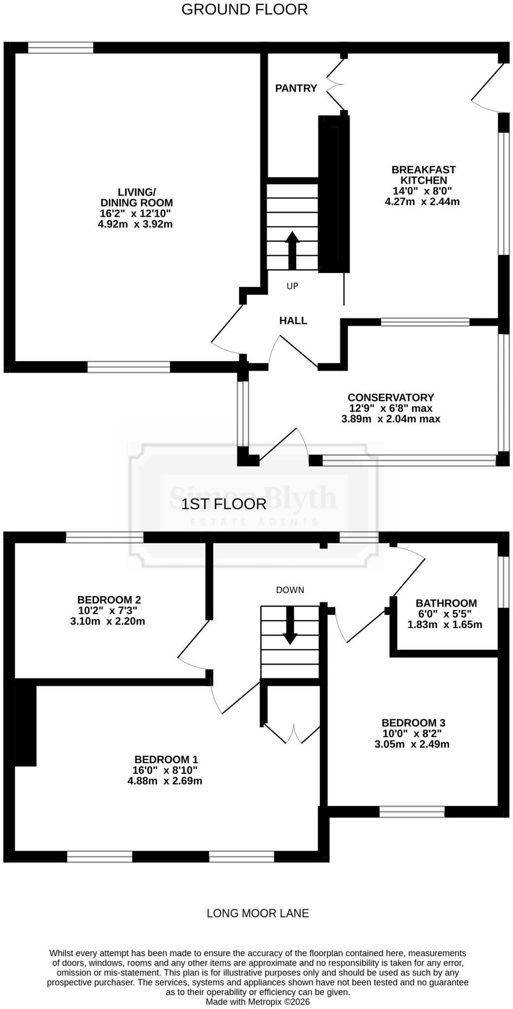 Glen Dene, Long Moor Lane, Shelley, HD8 floorplan