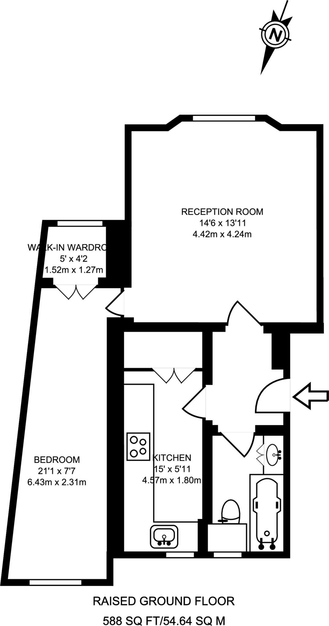 Gloucester Terrace, Bayswater, London, W2 floorplan