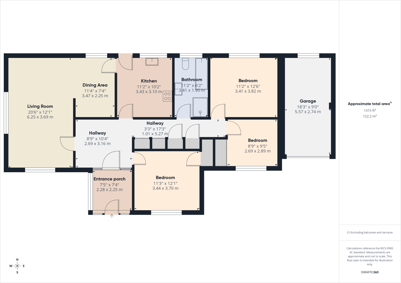 Blossom Bank, Grange Gardens, CA7 floorplan