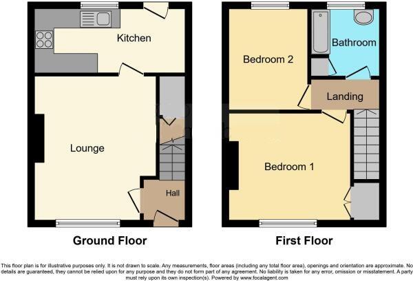Throstle Mount, Luddendenfoot, Halifax, West Yorkshire, HX2 floorplan