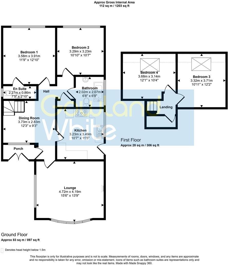 Elm Tree Avenue, Elm Tree, Stockton-On-Tees TS19 0UA floorplan