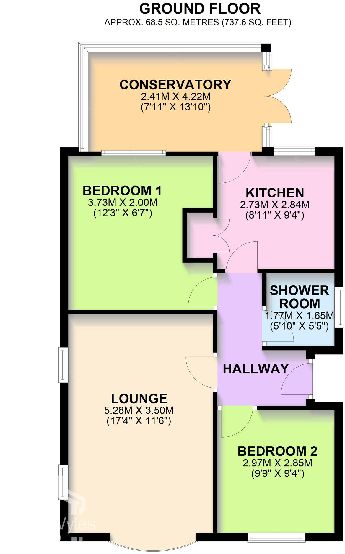 Broadwood Way, Lytham, Lancashire floorplan