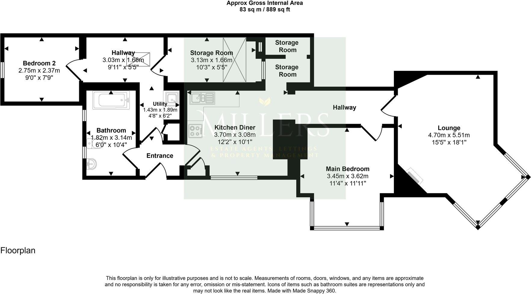 Vicarage Road, Cromer, NR27 floorplan