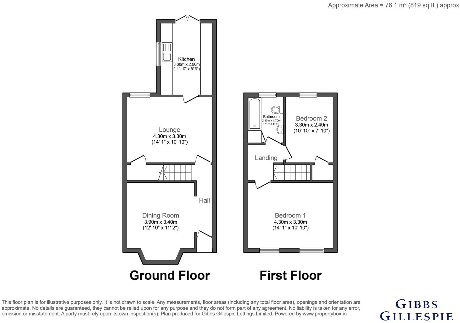 Westfield Road, London, W13 floorplan