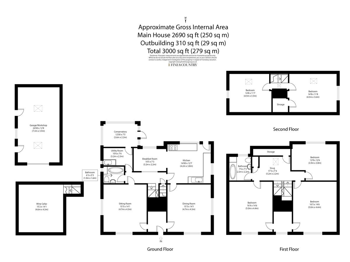 The Street, Woodbridge, IP12 3 floorplan