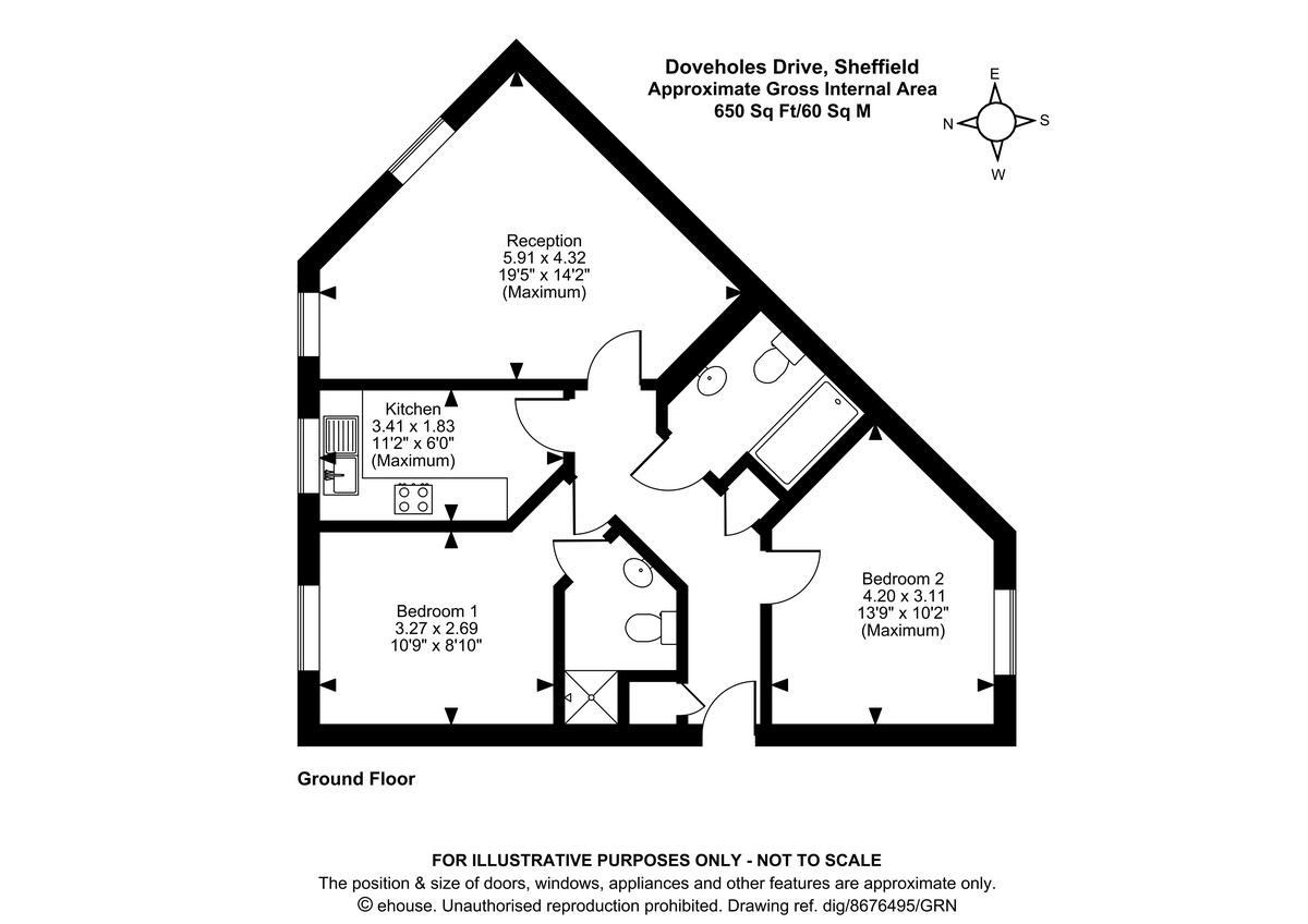 Doveholes Drive, Handsworth floorplan