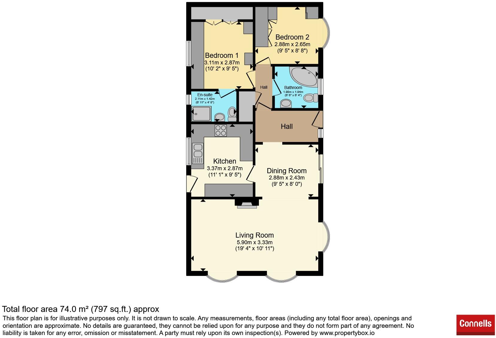Heyford Leys, Upper Heyford, Bicester floorplan