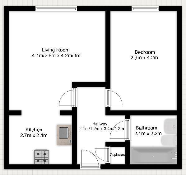 Defence Close, West Thamesmead floorplan