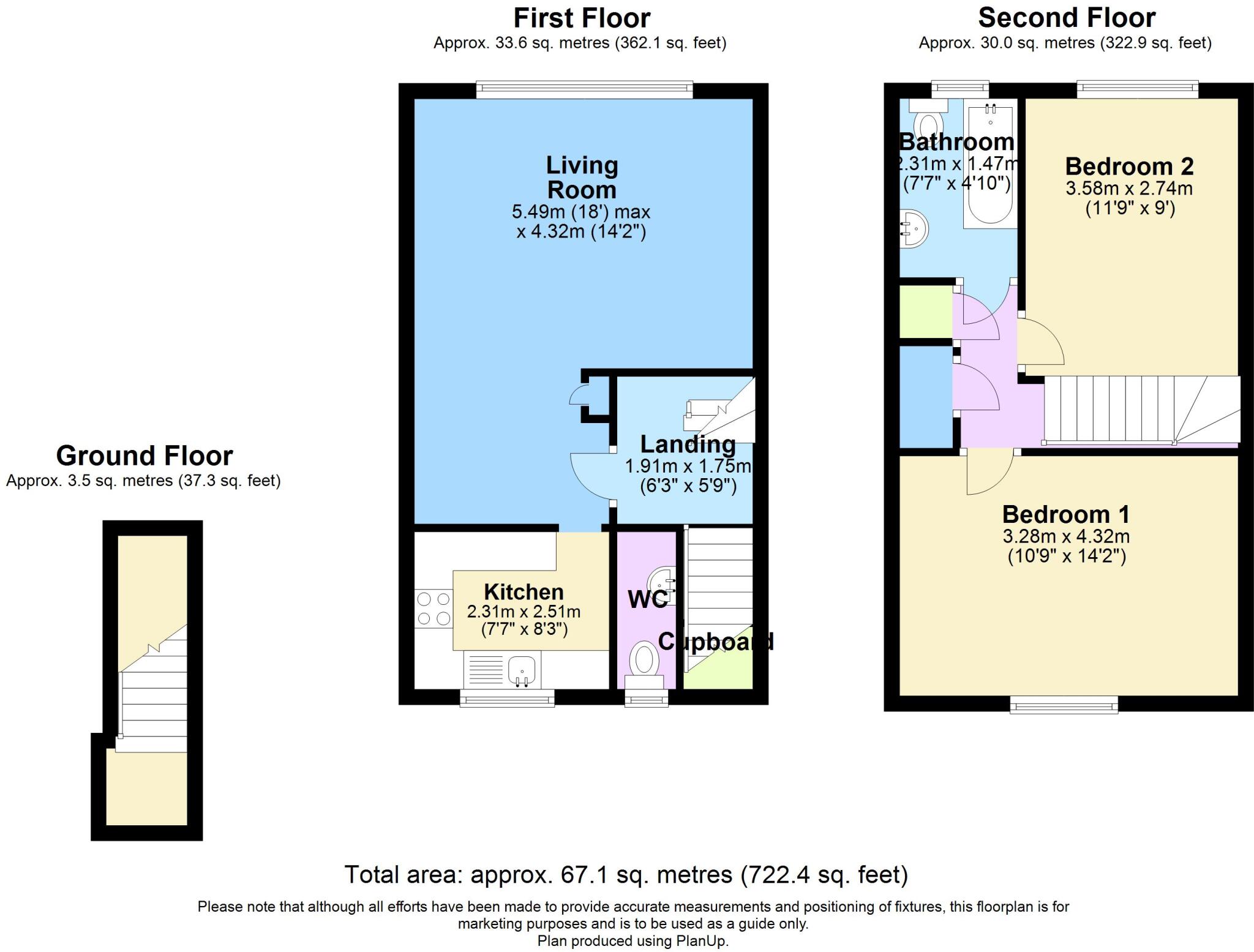 Shepherds Mead, Hitchin floorplan