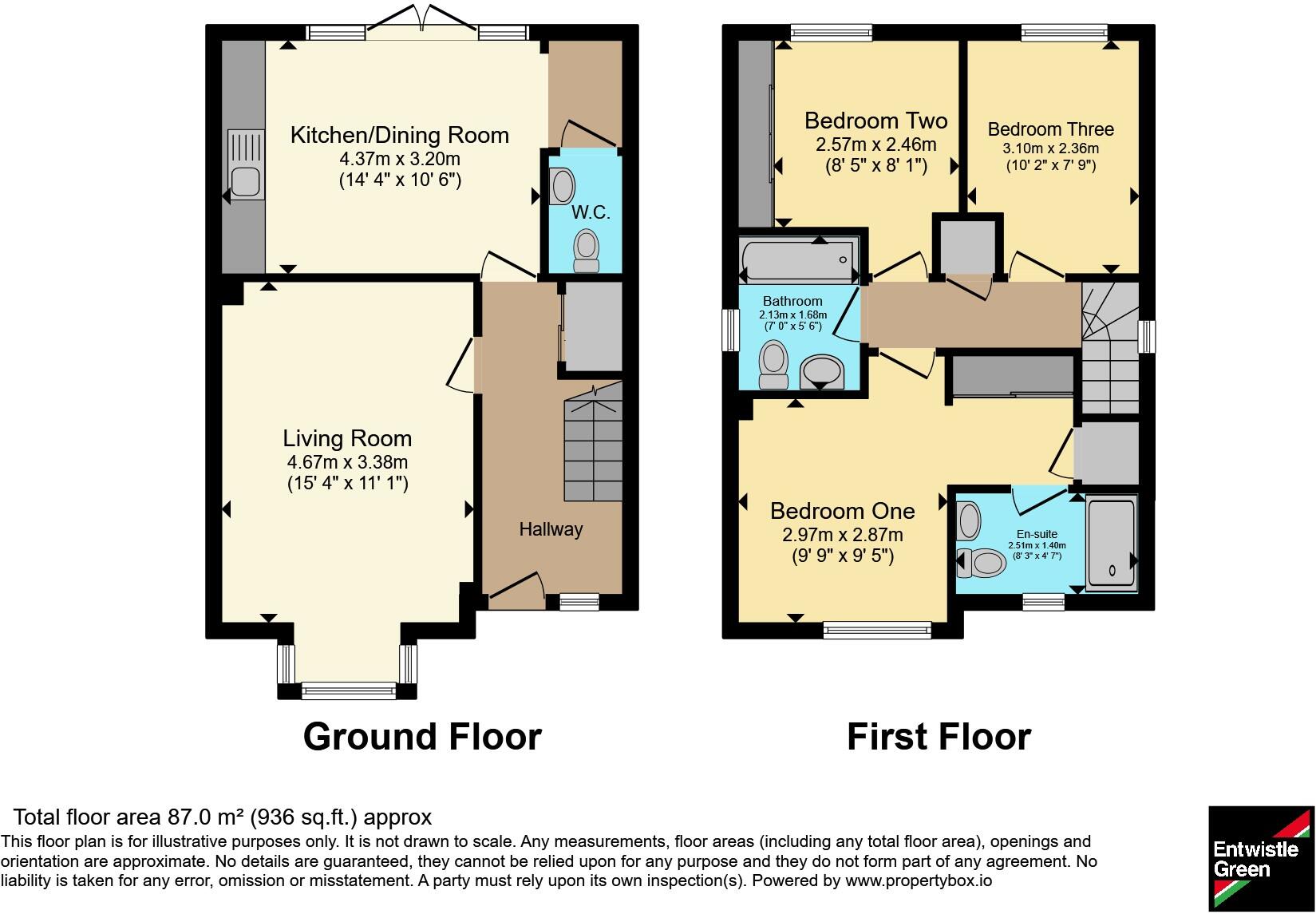 Winscar Close, Great Sankey, Warrington, Cheshire, WA5 floorplan