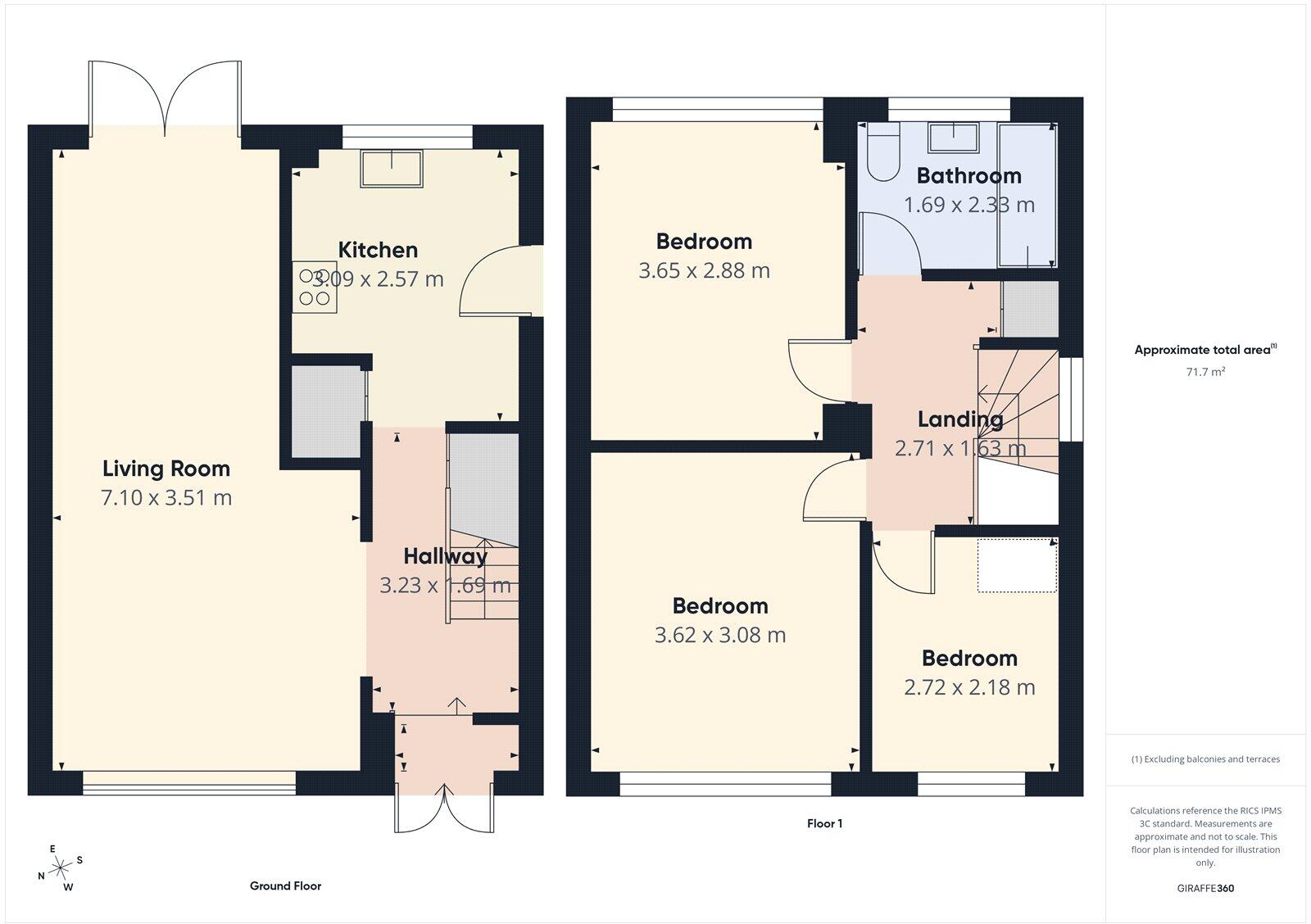 Denleigh Close, Bristol, BS14 floorplan
