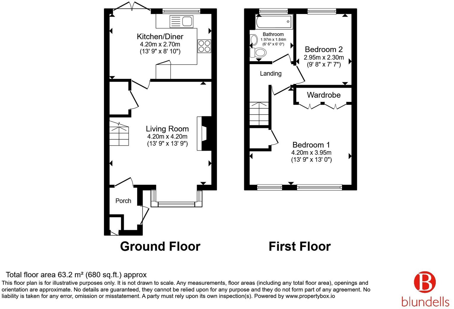 Brecon Close, Sothall, Sheffield, S20 floorplan