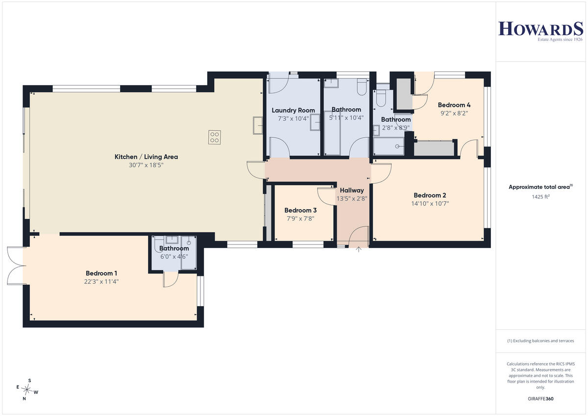 The Pippins, Lowestoft floorplan