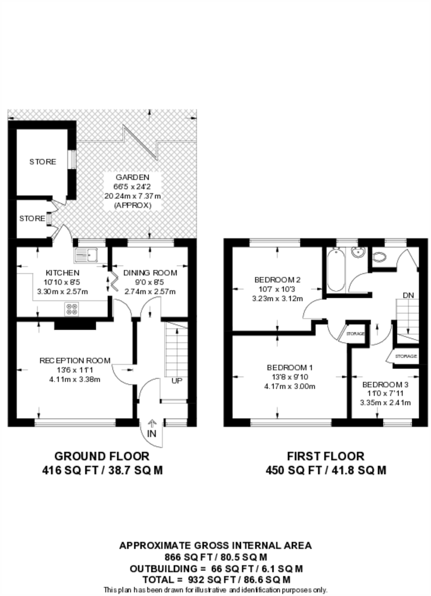 Whittle Road, Heston, Hounslow, TW5 floorplan