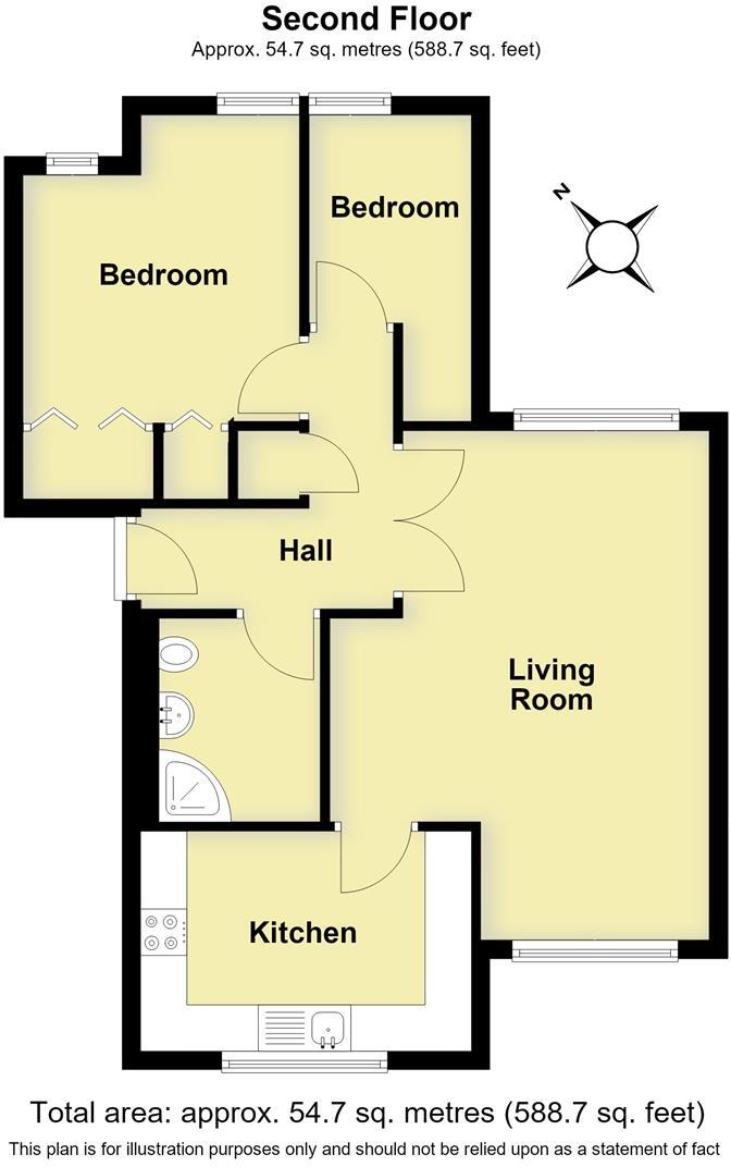 12, Westbury Court, Emscote Road, Warwick floorplan