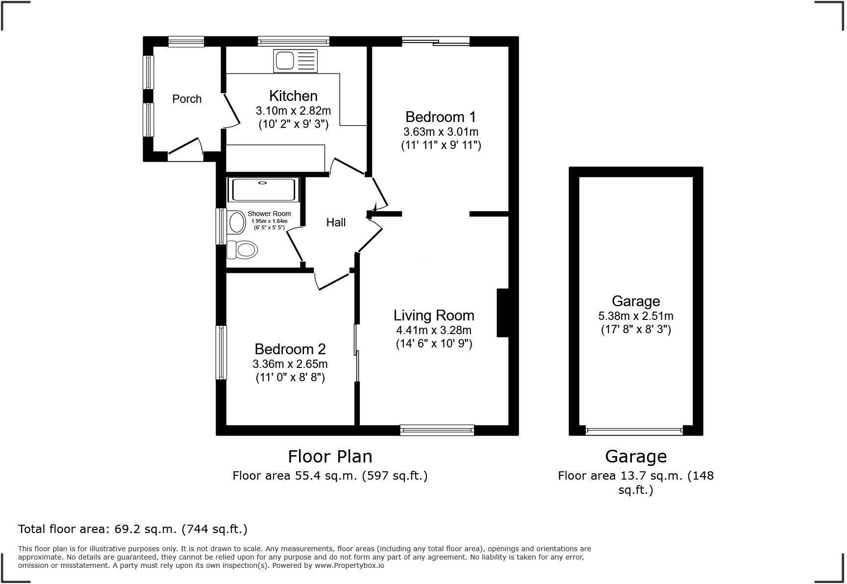 Whitstone Drive, Skelmersdale, WN8 floorplan